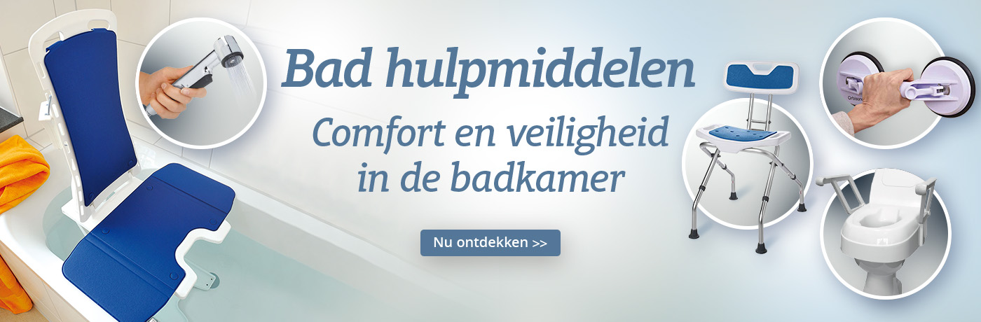 Badkamerhulpjes - Comfort en veiligheid in de badkamer - Ontdek nu