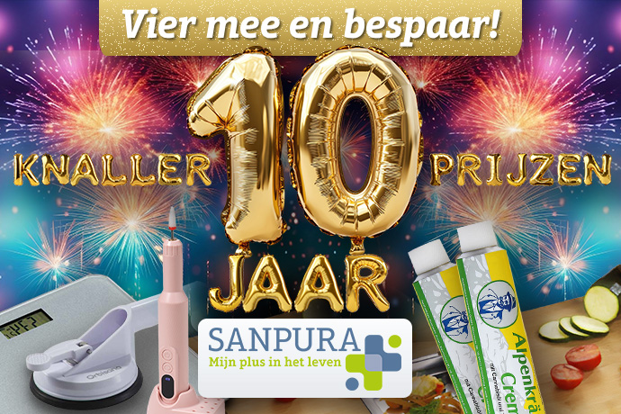 Knaller prijzen - 10 jaar Sanpura