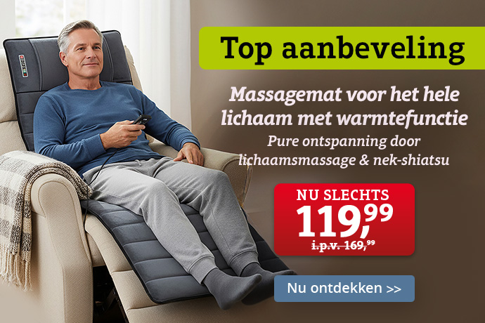 Top aanbeveling  - Massagemat met nek-shiatsu