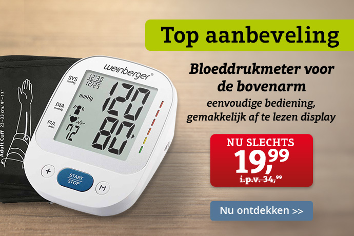 Top aanbeveling  - Bloeddrukmeter voor de bovenarm