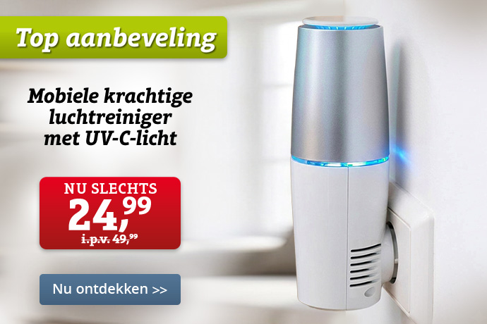 Top aanbeveling  - UV-C luchtreiniger