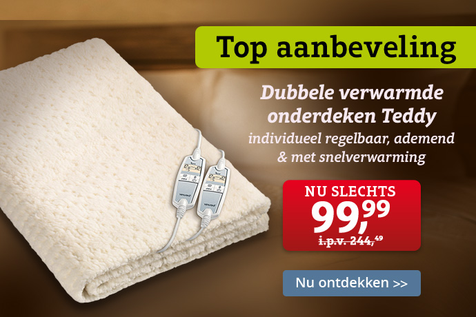 Top aanbeveling - Dubbele verwarmde onderdeken
