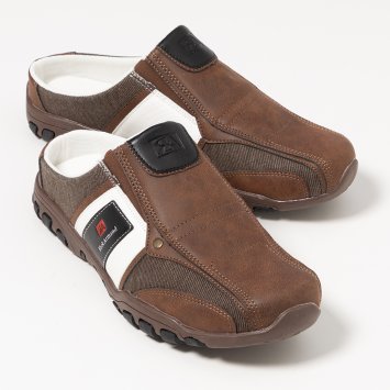 Open slippers voor heren