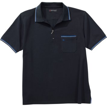 Stretch-poloshirt in set van 2