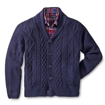 Vest met structuur