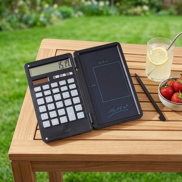 Elektronisch tekentablet met rekenmachine