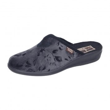 Dames pantoffels van zacht textiel