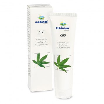 Verkoelende CBD-gel