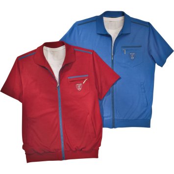 Poloshirt met rits