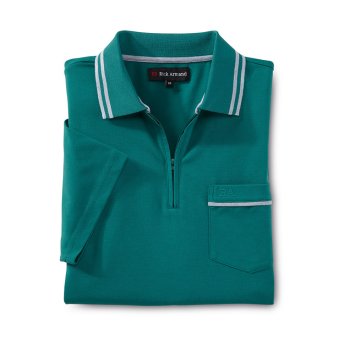 Poloshirt met ritskraag