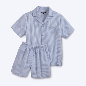 Seersucker-zomerpyjama