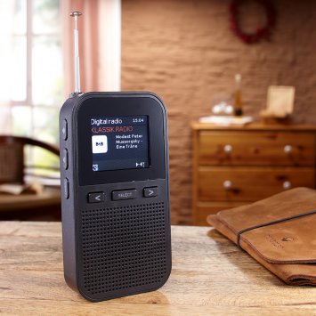 DAB+ zakradio met kleurendisplay