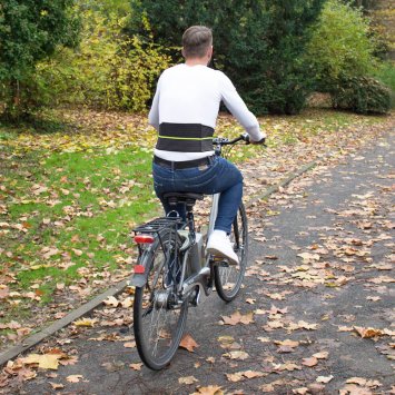 Steunband voor het fietsen