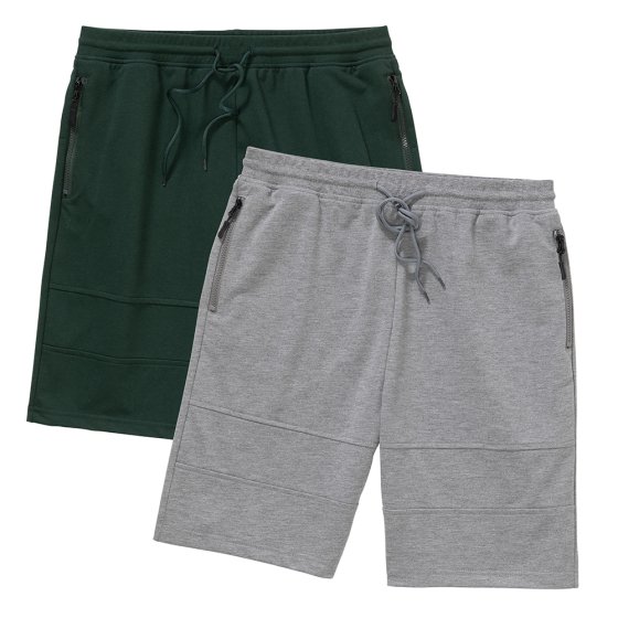 Vrijetijdsshorts in dubbelpak 