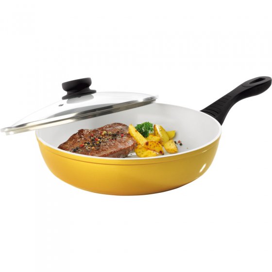 Titaan keramische Gold Edition pannenset