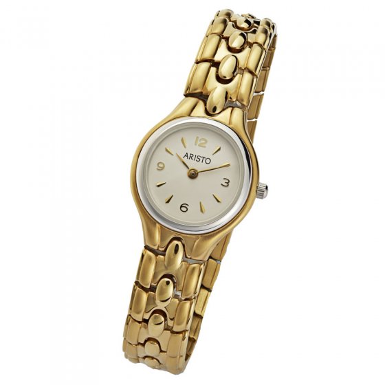 Bicolor dames horloge 
