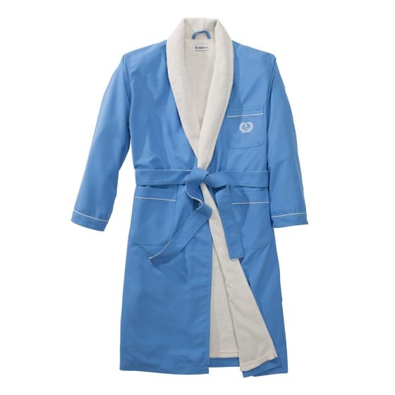 Luxueuze microfiber-ochtendjas 