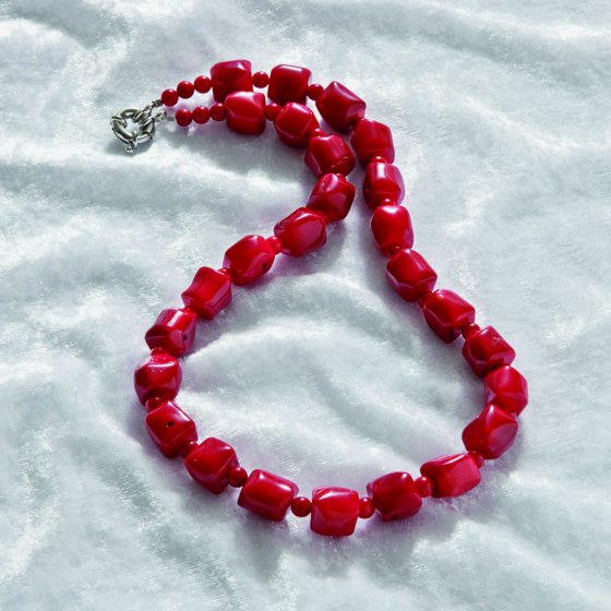 Bloedkoralen ketting 