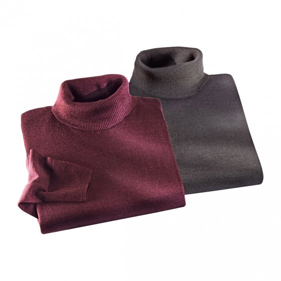 Luxe coltrui van zijde en merino 