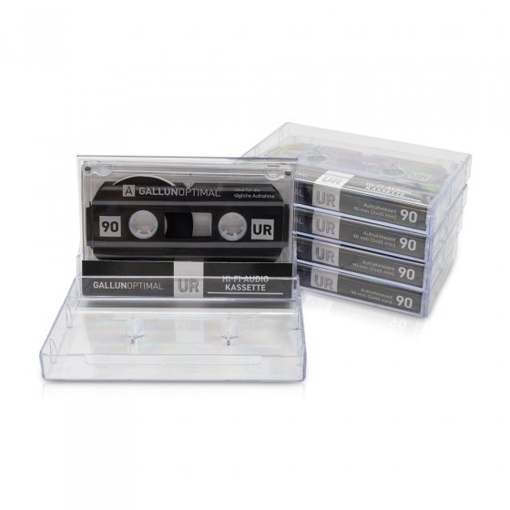 Audiocassettes, 90 minuten 