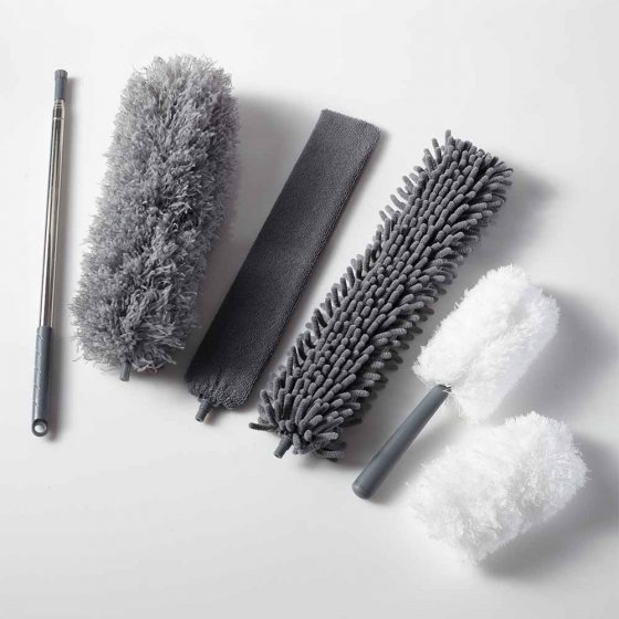 5-delige telescopische plumeauset 