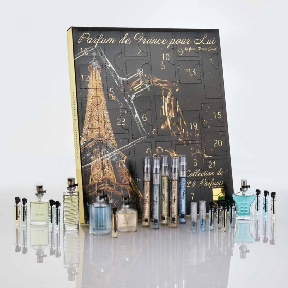 Eau de parfum adventskalender voor heren
