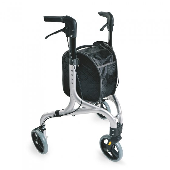 Aluminium rollator met 3 wielen 