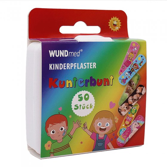 Doos met kinderpleisters 
