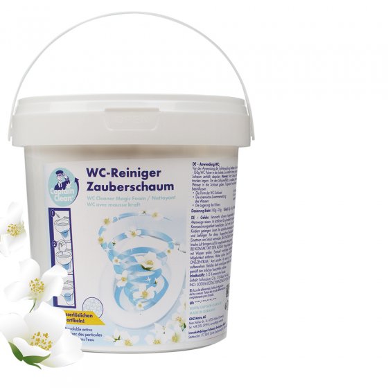 Toiletreiniger met krachtig schuim 