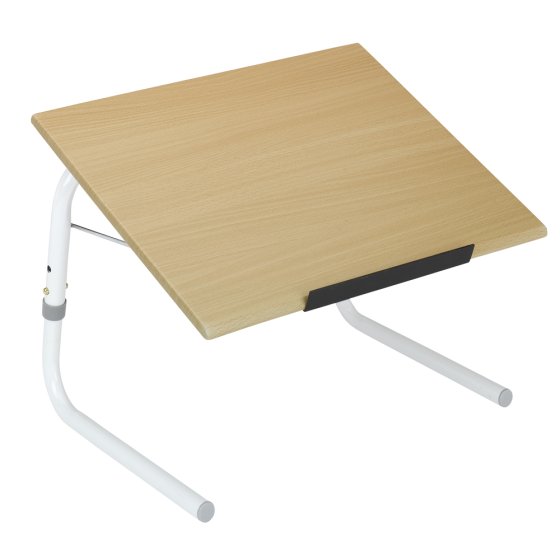 Verstelbare bedtafel met dienblad 