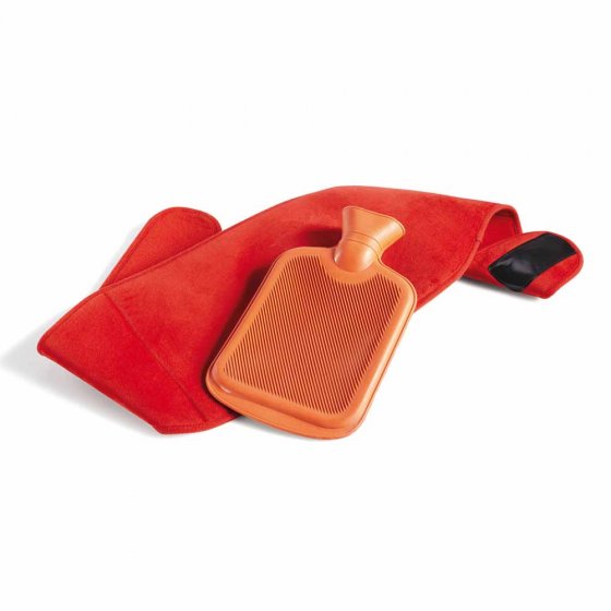 Riem met warmwaterkruik 