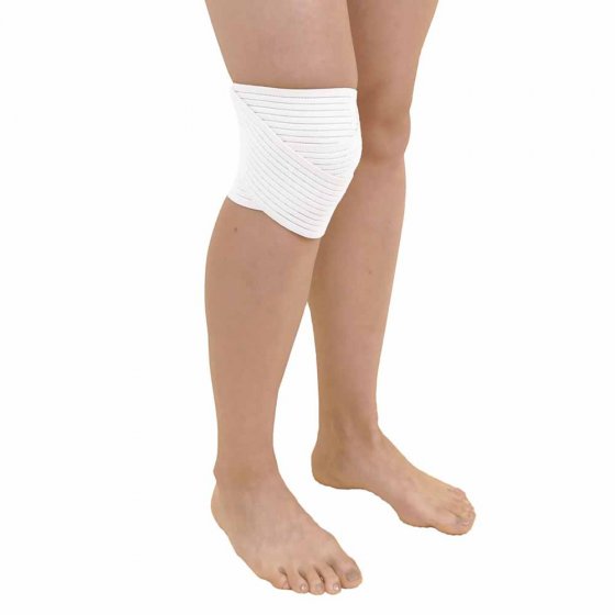 Kniebandage met antislipcoating 