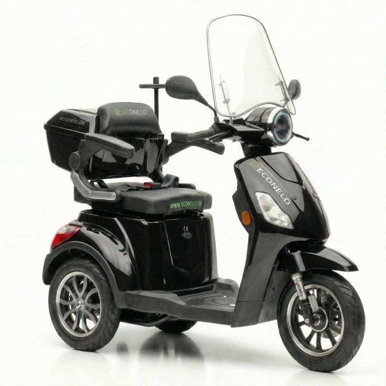 E-Mobil Denia, 3 wielen, lithiumaccu Zwart