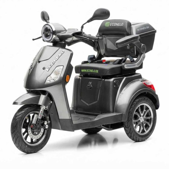E-Mobil YOGI-IQ, 3 wielen, loodaccu Grijs