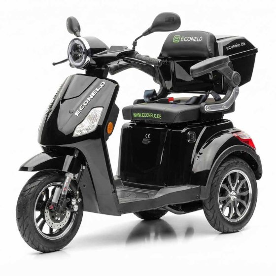 E-Mobil YOGI-IQ, 3 wielen, loodaccu Zwart