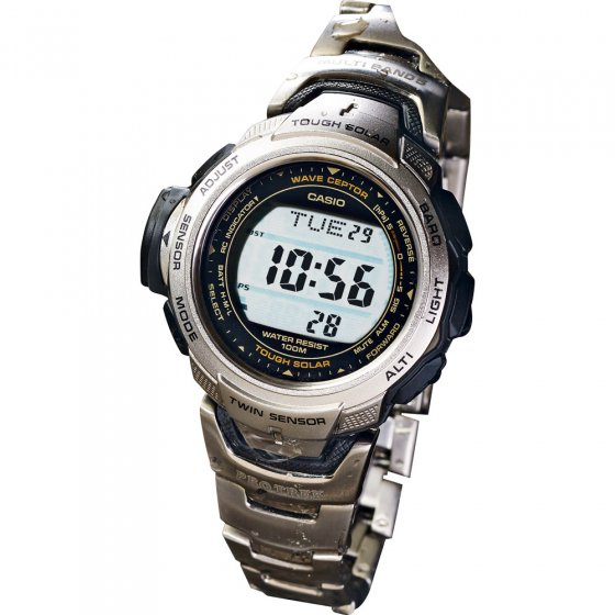 Casio Pro Trek rc-solar-horloge