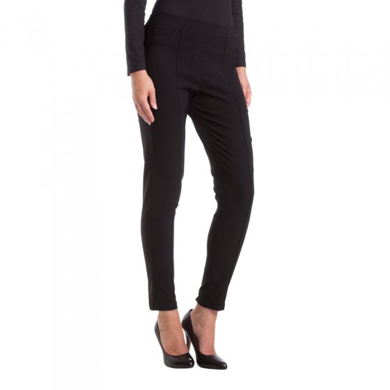 Modische Jeggings, schwarz 