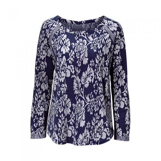Jacquard-Pullover,38/40