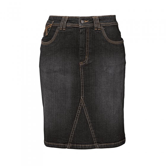 Jeans-Rock,schwarz,50 