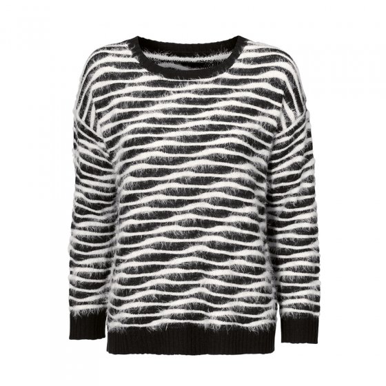 Pullover,schwarz/weiß,38/40 