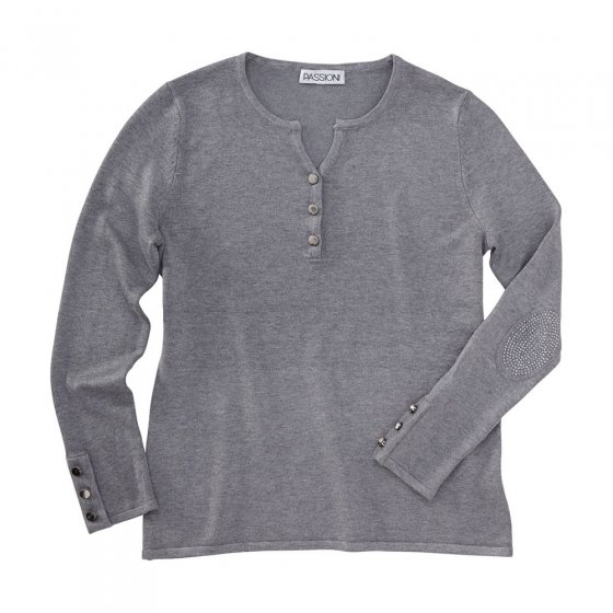 Pullover mit Glitzernieten 