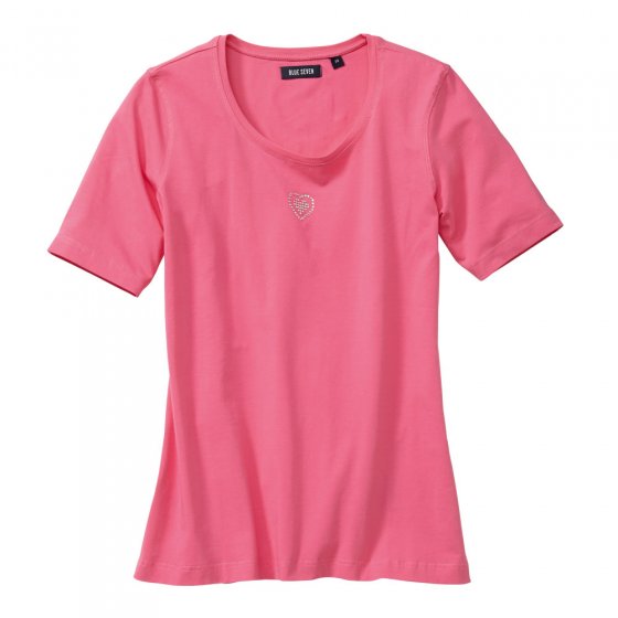 T-Shirt,Glitzer-Herzmotiv,46