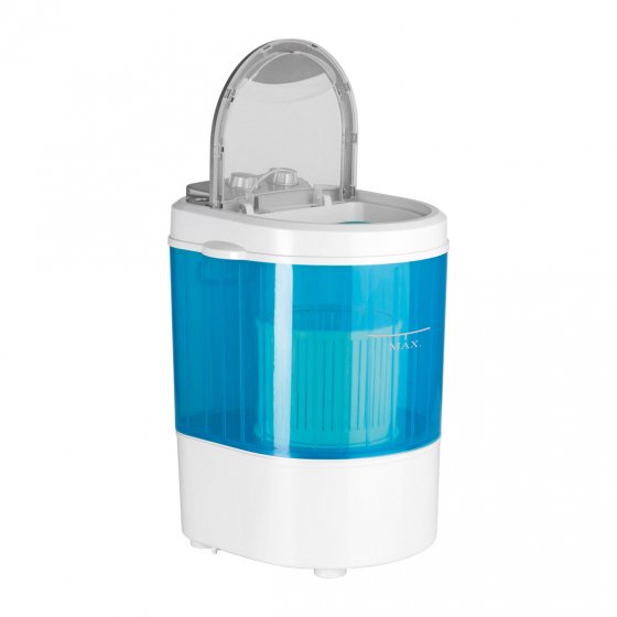 Mini-wasmachine met centrifuge 