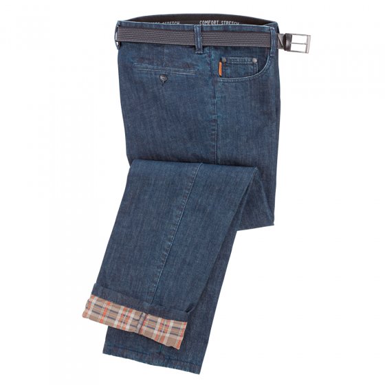 Jeans met thermovoering 