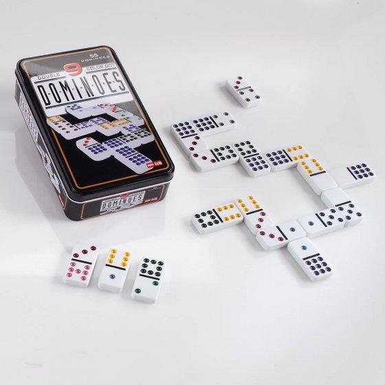 Het grote dominospel dubbel 9