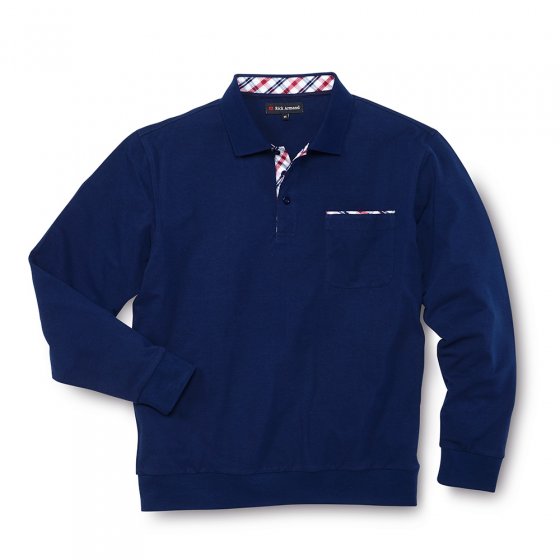 Poloshirt met lange mouwen 