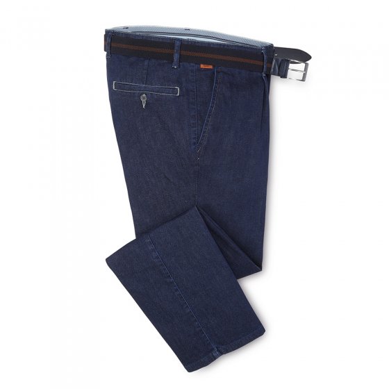 prettige bandplooi-jeans