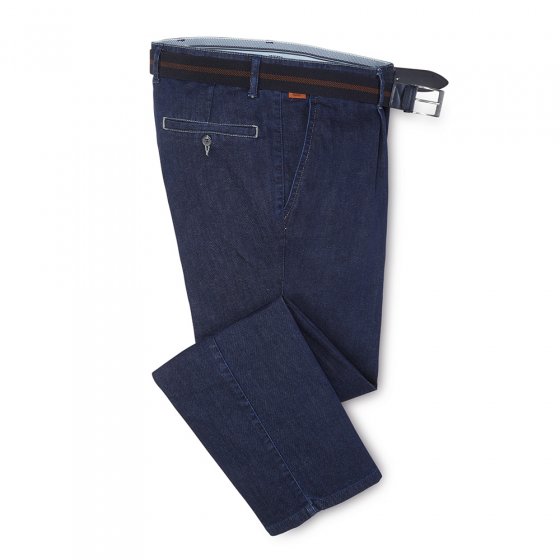 prettige bandplooi-jeans 