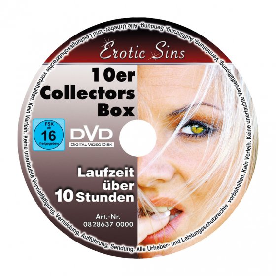 Erotische dvd-set 'Erotic Sins' 