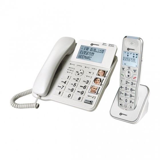 Telefoontoestel met grote knop 